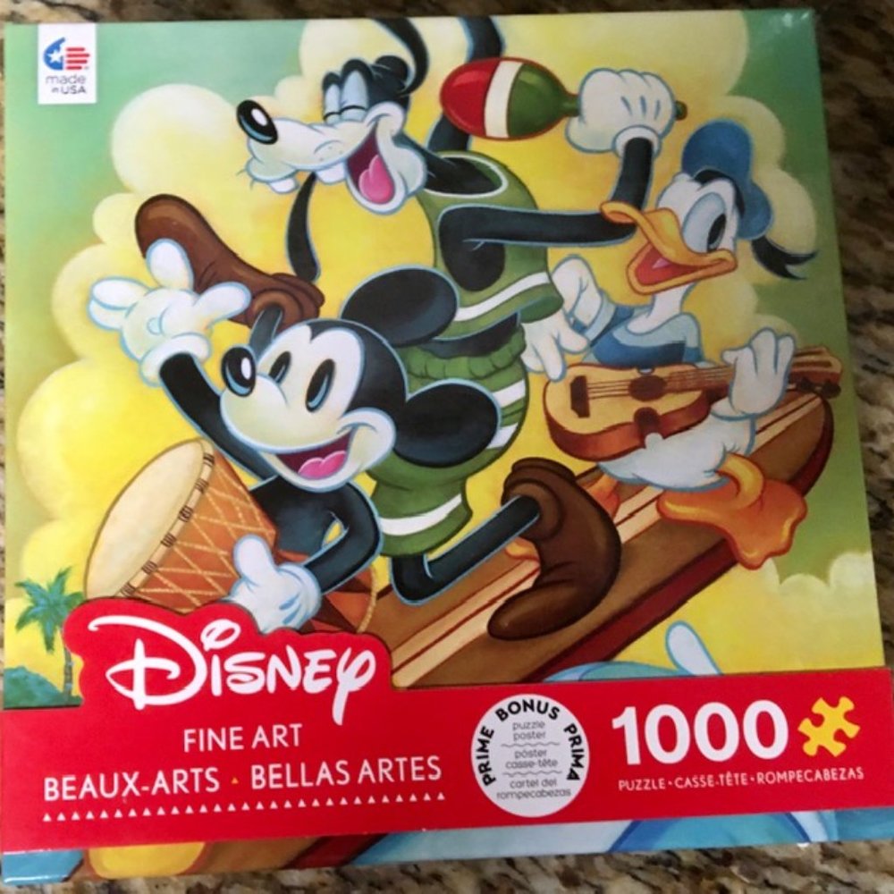 Ceaco Puzzle 1000 Disney Surf Trio